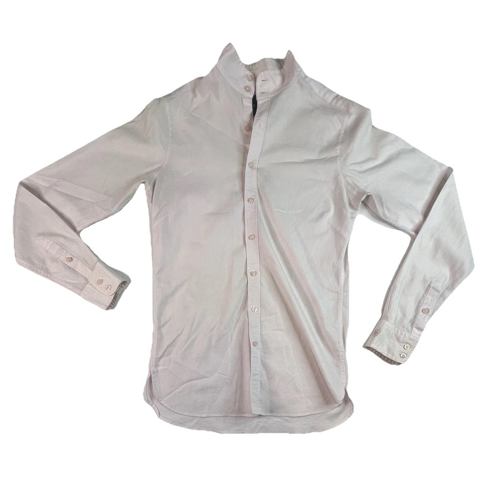 Ariat Pro Series Women's Button Up Shirt Size 34 Pale Pink Cool Max RN 105037